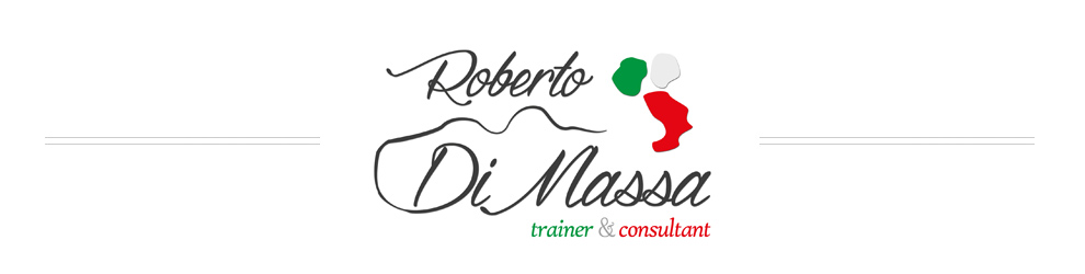 logo roberto di massa pizzaiolo maestro